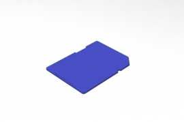 SD Card Top Housing, Blue Color